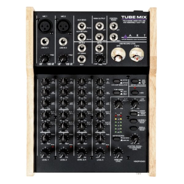 ART TubeMix 5-kanaals USB-mixer