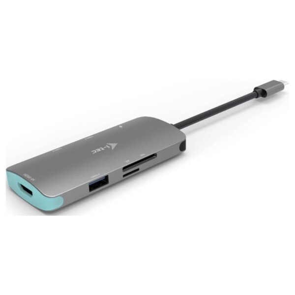i-tec I-TEC USB C MetalNanoDock 4K HDMI+PD 60W USB-C dockingstation