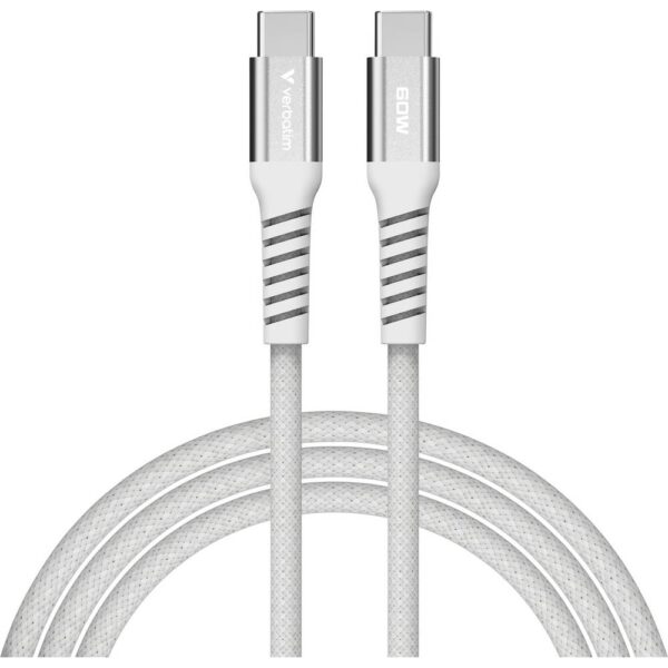 Verbatim Mobiele telefoon Kabel [1x USB-C stekker - 1x USB-C stekker] 1.2 m USB-C Met magnetische aansluiting