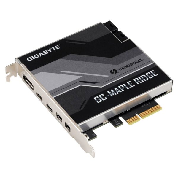 Gigabyte GC-MAPLE RIDGE PCI Express kaart DisplayPort, Mini-DisplayPort, Thunderbolt 4, USB-A 3.2 Gen 2 PCIe