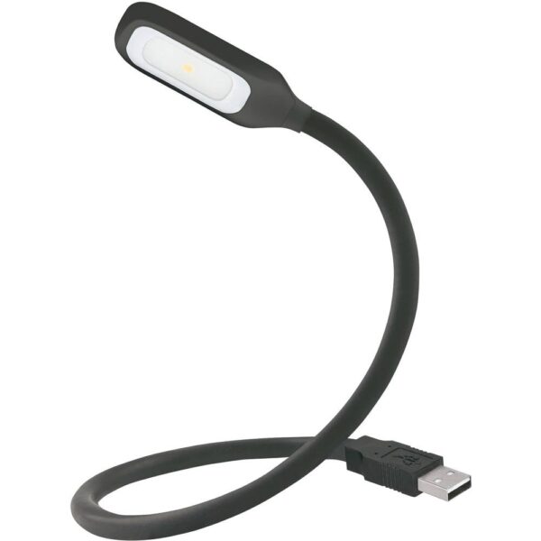 Osram Automotive Leeslamp, LED-interieurverlichting ONYX-USB ONYX COPILOT® USB LED 5 V (l x b x h) 460 x 9 x 25 mm Buigbare hals, Draaibaar, Zwenkbaar
