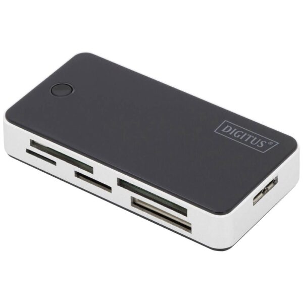 Digitus DA-70330-1 Externe geheugenkaartlezer USB-A 3.0, USB-A Zwart/wit