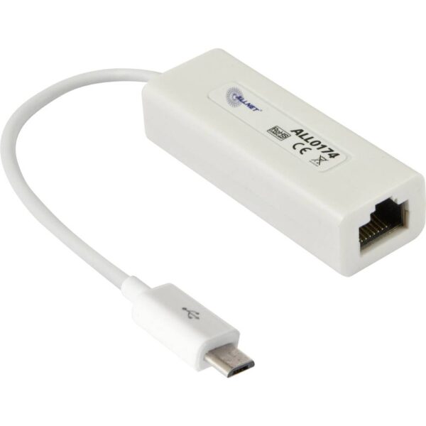 Allnet ALL-HS02530_LAN_OPTION Netwerkadapter 100 MBit/s LAN (10/100 MBit/s), Micro-USB