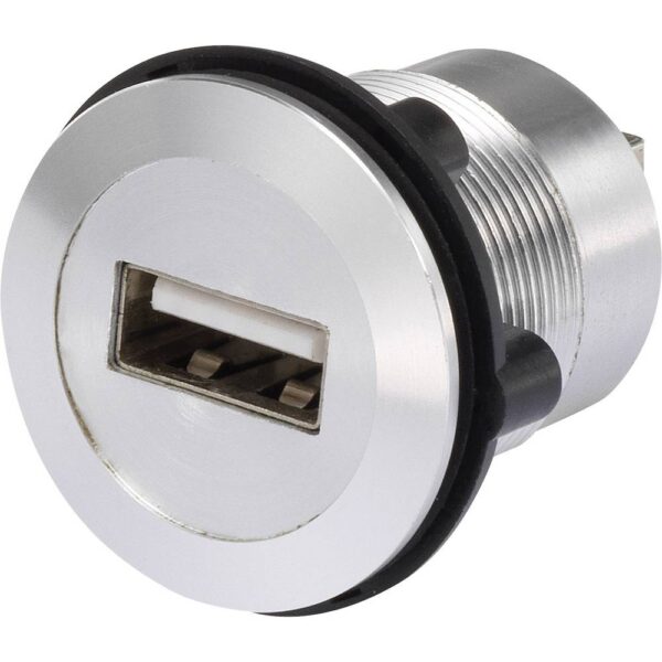 TRU COMPONENTS USB-02 USB-inbouwbus 2.0 Bus, inbouw USB-bus type A naar USB-bus type B Inhoud: 1 stuk(s)