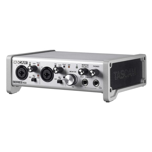 Tascam SERIES 102i USB Audio/MIDI Interface met DSP-mixer