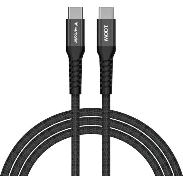 Verbatim Mobiele telefoon Kabel [1x USB-C stekker - 1x USB-C stekker] 1.2 m USB-C Met magnetische aansluiting