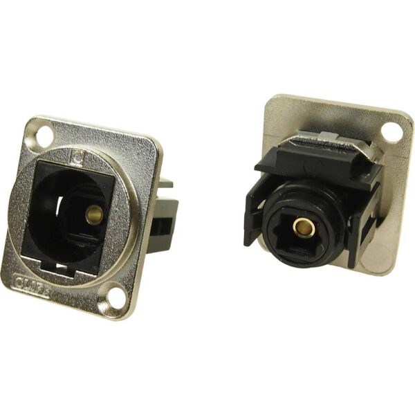 Cliff CP30217M CP30217M XLR-adapter Toslink Adapter, inbouw 1 stuk(s)