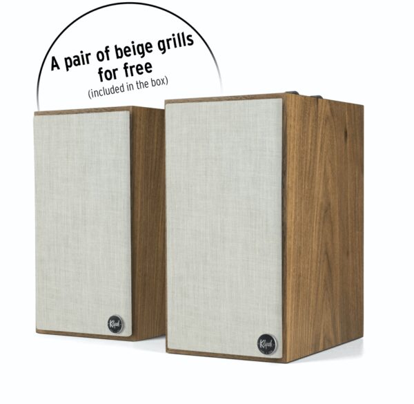 Klipsch The Fives Actieve speaker met Bluetooth - walnoot