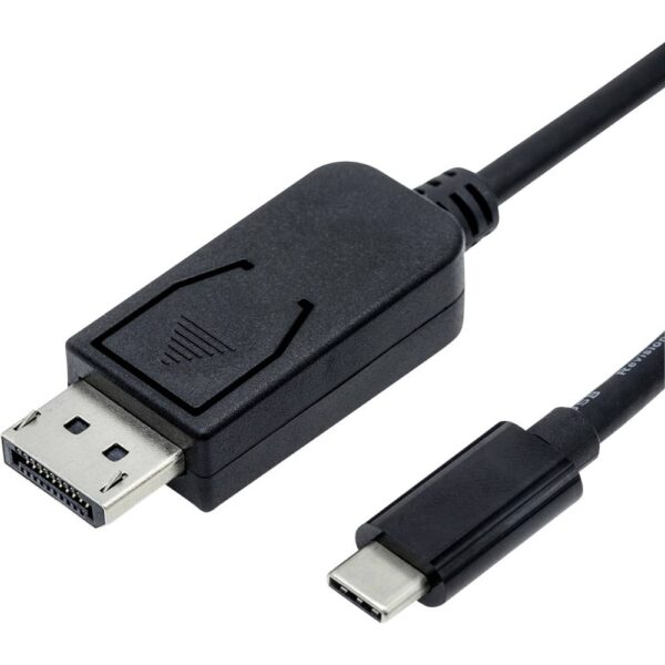 VALUE USB type C - DisplayPort adapterkabel, v1.2, M/M, 1 m