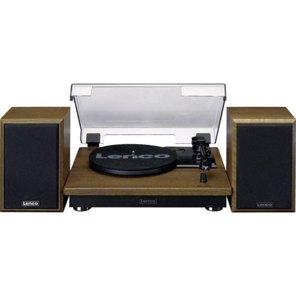 Lenco LS-100WD Platenspeler Belt drive Hout