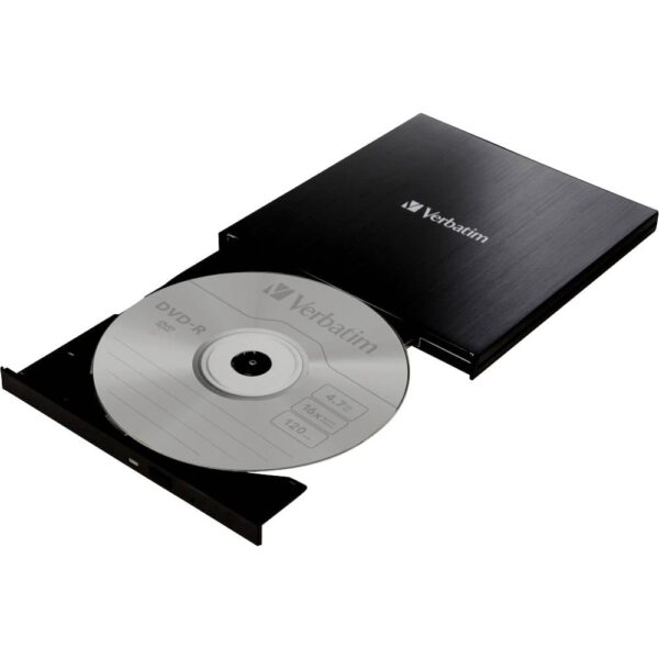 Verbatim Externe DVD-brander Retail USB-A 3.2 Gen 1 Zwart