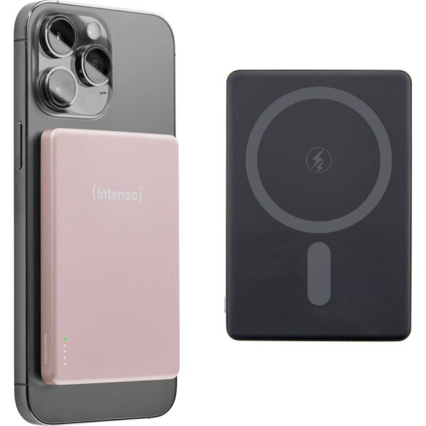 Intenso Intenso Power Bank MW5000 rose Powerbank 5000 mAh USB PD LiPo USB-C Roze