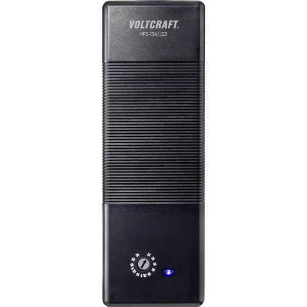 VOLTCRAFT NPS-134 USB Laptop netvoeding 134.5 W 12 V/DC, 14 V/DC, 15 V/DC, 16 V/DC, 18 V/DC, 18.5 V/DC, 19 V/DC, 19.5 V/DC, 20 V/DC, 22 V/DC, 24 V/DC 8.5 A