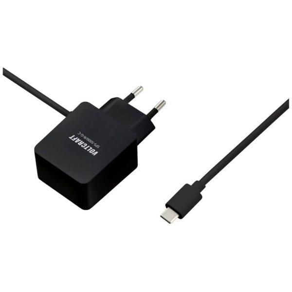 VOLTCRAFT VC-15304175 Stekkernetvoeding, vaste spanning 5.1 V/DC, 9 V/DC, 12 V/DC, 15 V/DC 5 A 27 W Geschikt voor Raspberry Pi
