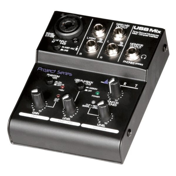 ART USBMix 3-kanaals audio-interface