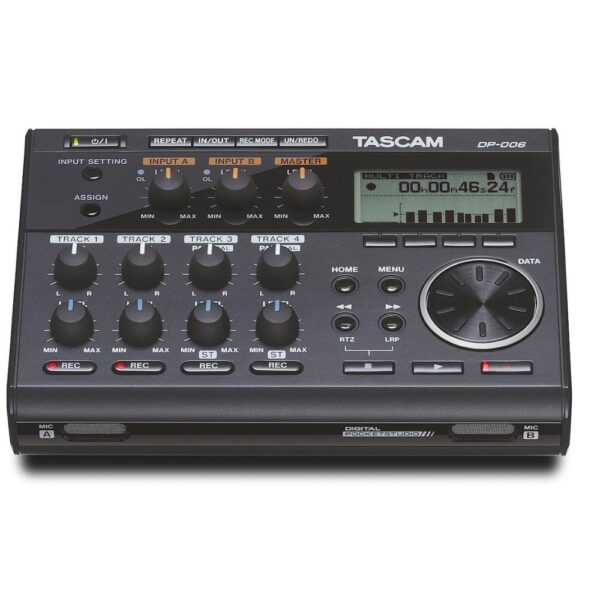 Tascam DP-006 6-sporen recorder