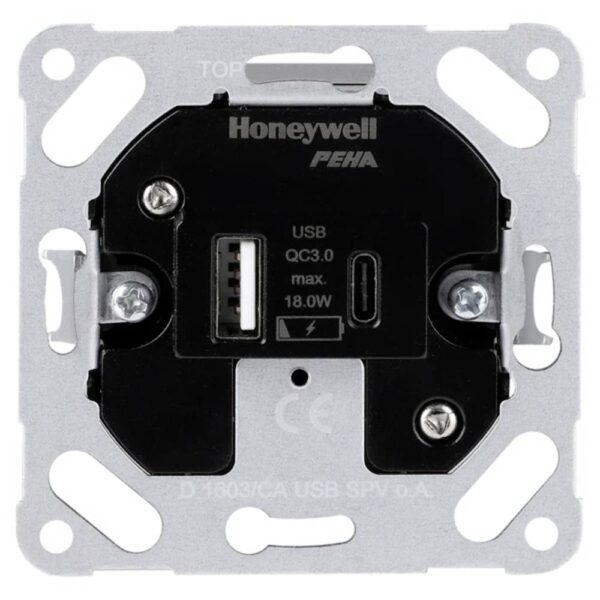 PEHA by Honeywell 971403 Wandcontactdoos met USB Inzetstuk 1 stuk(s)