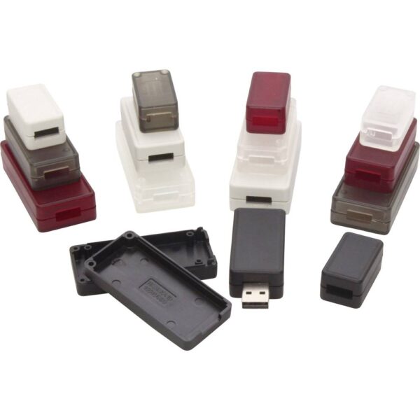 Hammond Electronics 1551USB1TSK USB-behuizing 35 x 20 x 15.5 ABS Transparant (diffuus) 1 stuk(s)
