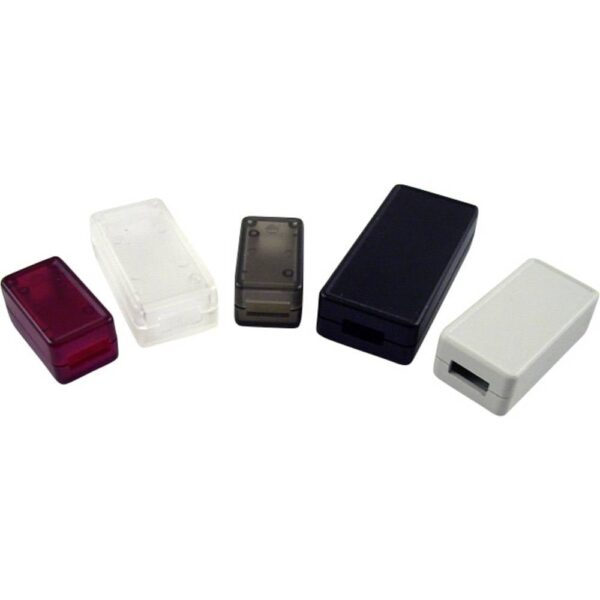 Hammond Electronics 1551USB1TRD USB-behuizing 35 x 20 x 15.5 ABS Transparant, Rood 1 stuk(s)