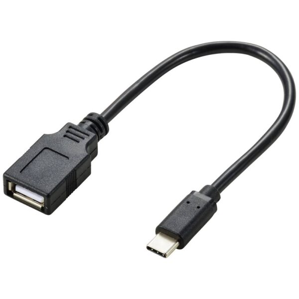 Renkforce USB 2.0 Adapterkabel [1x USB-C stekker - 1x USB 2.0 bus A] RF-5720376 0.15 m Afscherming totaal