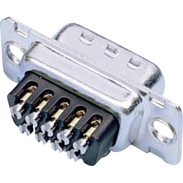 Amphenol 77D E09S ST D-sub female connector 180 ° Aantal polen: 9 Schroeven 1 stuk(s)