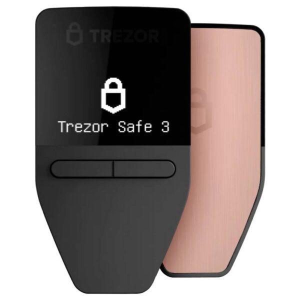 Trezor Safe 3 Hardware wallet SLATS3GR0B1100 USB-C