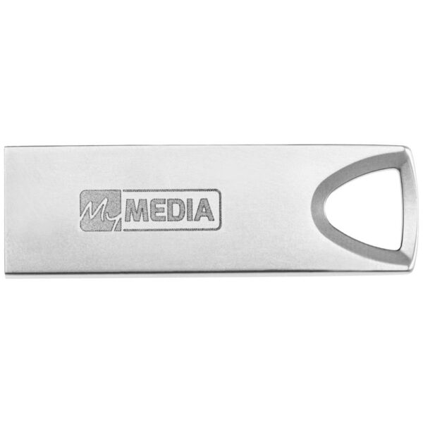 MyMEDIA My Alu USB 2.0 Drive USB-stick 64 GB Zilver 69274 USB-A 2.0