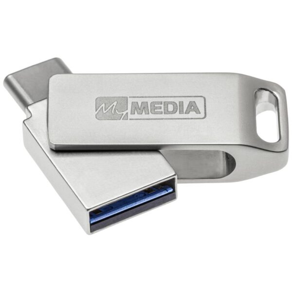 MyMEDIA My Dual USB 3.2 Gen 1 /USB C Drive 32GB USB-stick 32 GB Zilver 69269 USB-A 3.2 Gen 1, USB-C