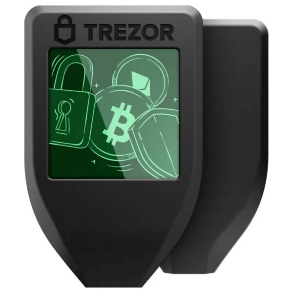 Trezor Model T Hardware wallet SLABTRT0B1100 USB-C, Micro-SD