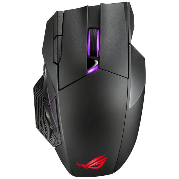 Asus ROG Spatha X Gaming-muis Radiografisch, USB Optisch Zwart 12 Toetsen 19000 dpi Verlicht
