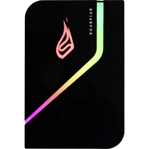 SureFire PyroDrive Gaming 2 TB Externe SSD harde schijf USB-C 3.2 Gen 1 Zwart 53694