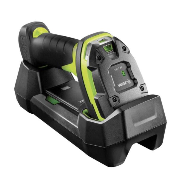 Zebra LI3678-SR Barcodescanner Bluetooth 1D Imager Zwart, Groen Handmatig Bluetooth, USB