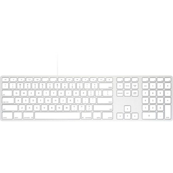 Matias FK318S-EN Wired Aluminium Keyboard for Mac Toetsenbord USB QWERTY, US-Engels, Mac Zilver
