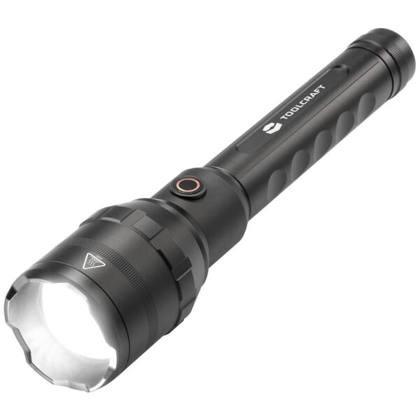 TOOLCRAFT TO-8578260 Zaklamp werkt op een accu LED Met USB-poort 10.000 lm 10 h 730 g