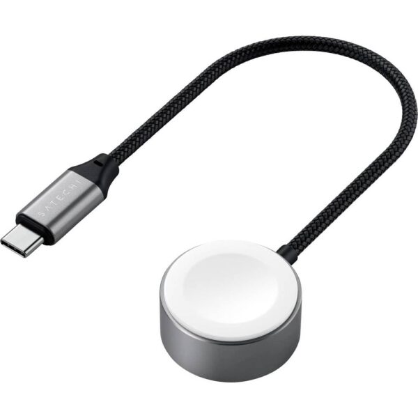 Satechi ST-QCAWM Magnetische laadkabel Watch Series 1, Watch Series 2, Watch Series 3, Watch Series 4, Watch Series 5, Watch Series 6, Watch Series 7, Watch