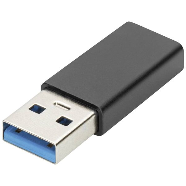 Digitus USB 3.2 Gen 1 (USB 3.0) Adapter [1x USB 3.2 Gen 1 stekker A (USB 3.0) - 1x USB-C bus] AK-300524-000-S