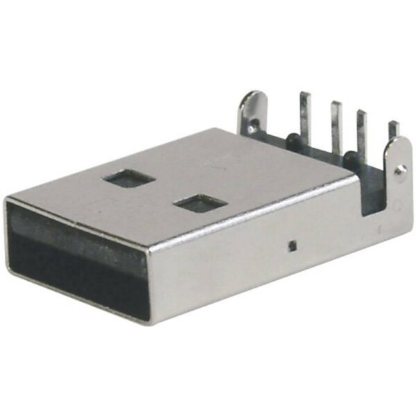 ASSMANN WSW A-USB A-LP A-USB A-LP USB-bus 2.0 ultravlak Stekker, inbouw USB A (DIP) 1 stuk(s)