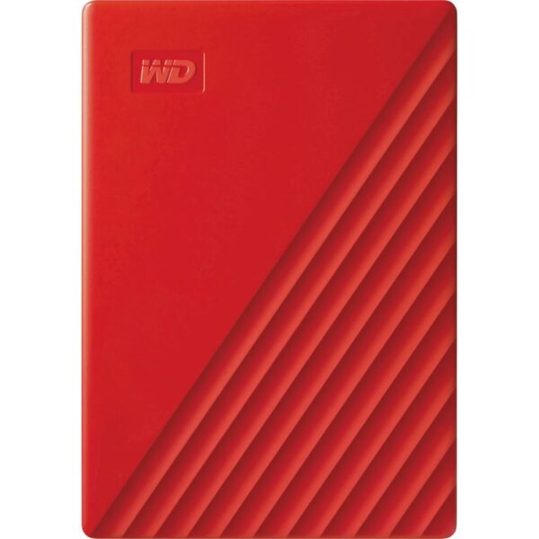 WD My Passport 2 TB Externe harde schijf (2,5 inch) USB-A 3.2 Gen 1 Rood WDBYVG0020BRD-WESN