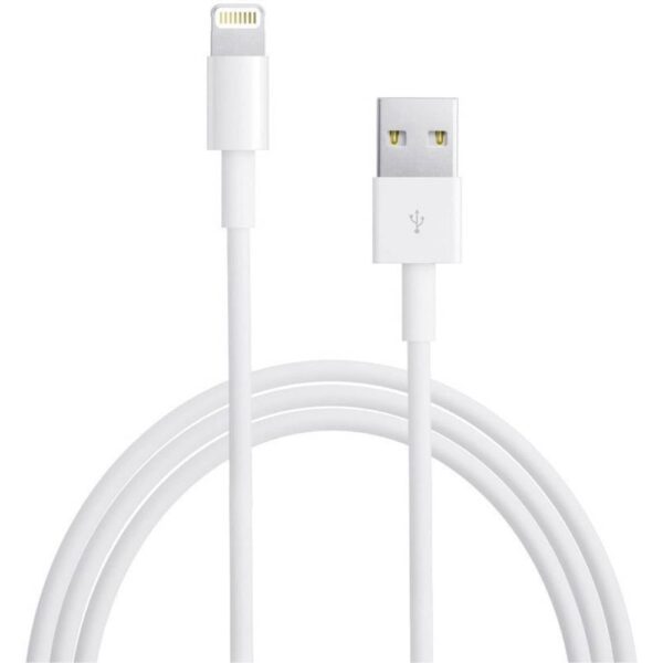 Apple USB-kabel USB 2.0 USB-A stekker, Apple Lightning stekker 1.00 m Wit MQUE2ZM/A-B
