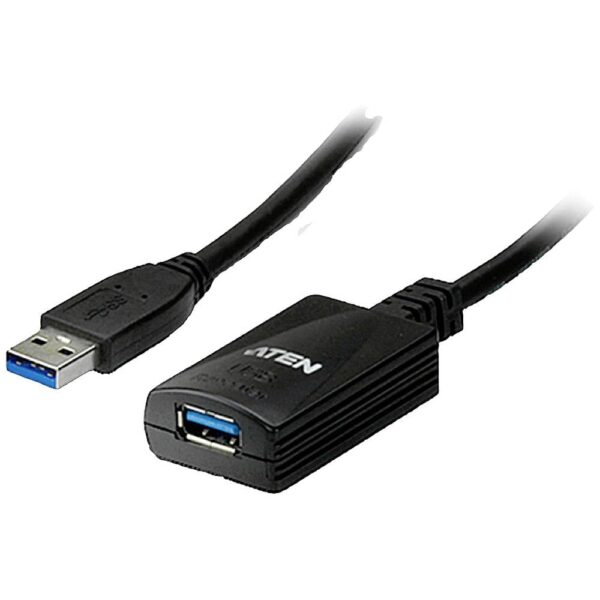 ATEN USB-kabel 5.00 m Zwart UE350A