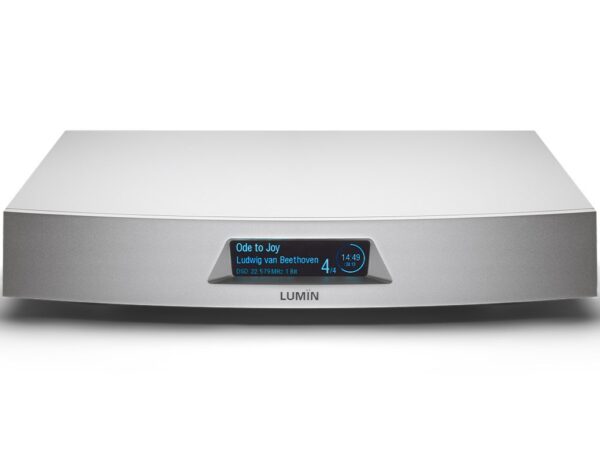 Lumin T3x muziekstreamer zilver