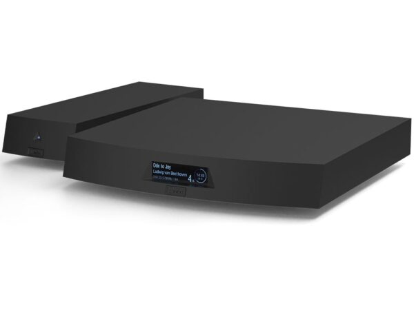 Lumin U2x muziekstreamer transport zwart