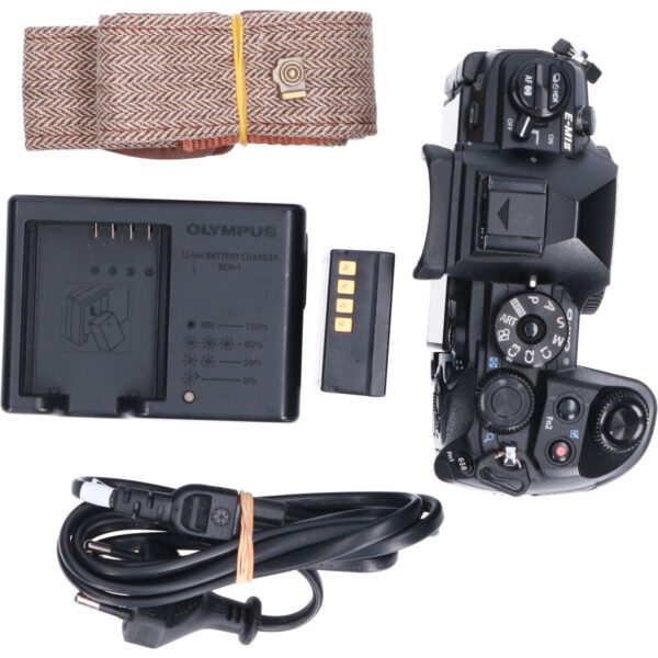 Tweedehands Olympus E-M1 Mark II Body Zwart CM8450