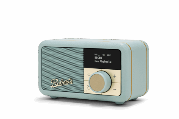 Roberts: Revival Petite 2 FM/DAB+/BT radio - Duck Egg Blue