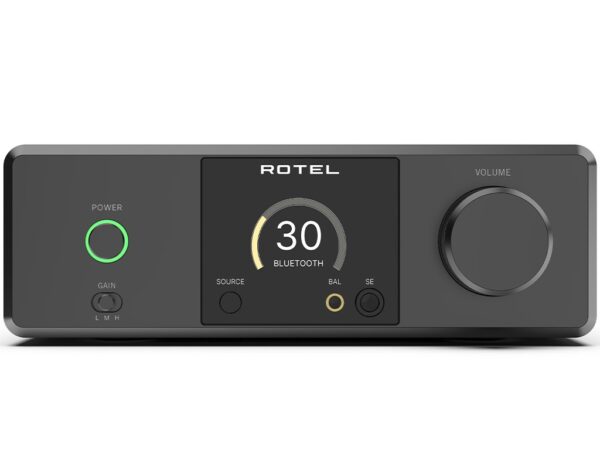 Rotel DX-3 hoofdtelefoonversterker zwart