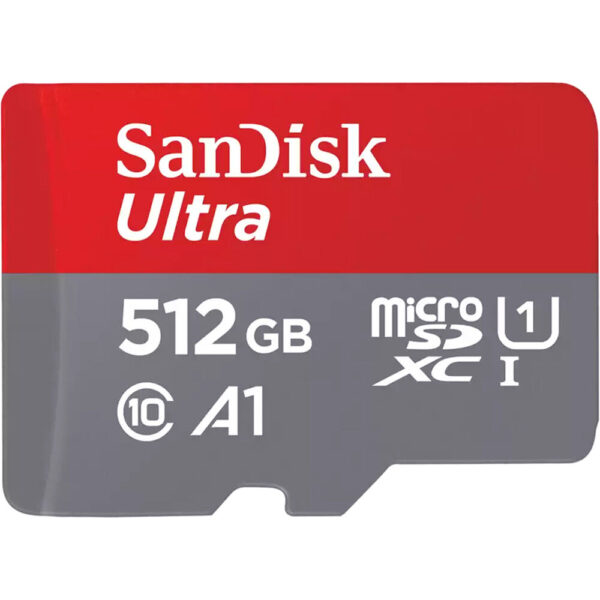 SanDisk Ultra MicroSDXC 512GB + SD Adapter