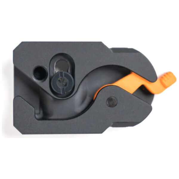 TetherTools Leverlock & Cable Kit Optima 10G 31' (9.2m) Straight to Right, High-Visibility Orange