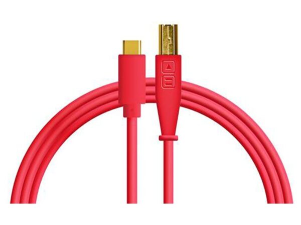 Chroma Cables USB-B To USB-C 1.5m Red
