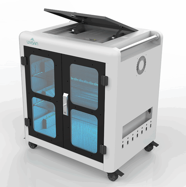 Uvisan UV-C desinfectie en oplaadkast (medium)