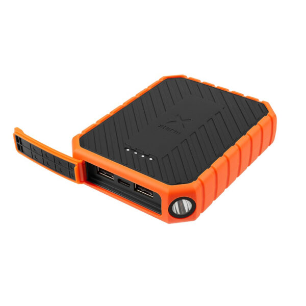 Xtorm Rugged Power Bank - 10.000 mAh - Black/Orange